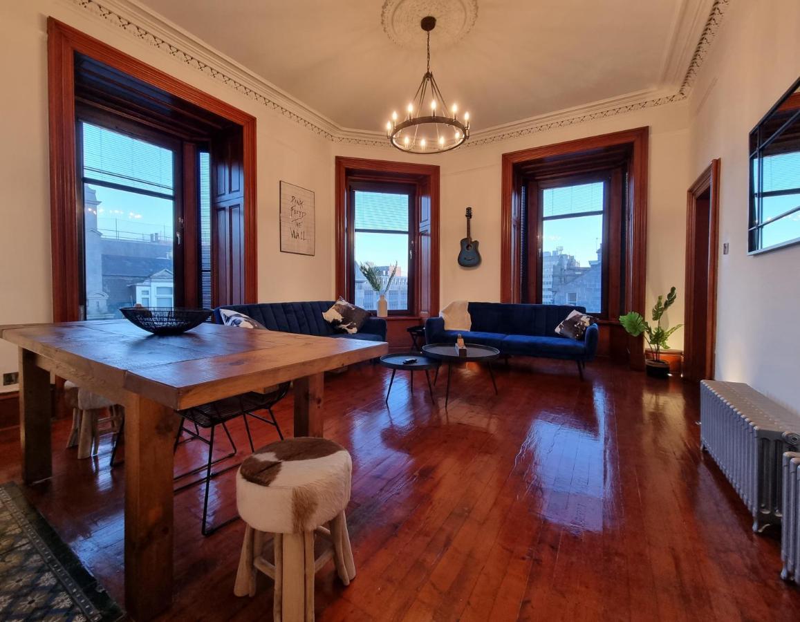 Luxury 2 Bedroom City Centre Apartment With Panoramic Views And High Ceilings Aberdeen Buitenkant foto
