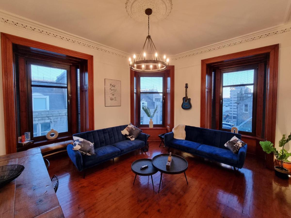 Luxury 2 Bedroom City Centre Apartment With Panoramic Views And High Ceilings Aberdeen Buitenkant foto